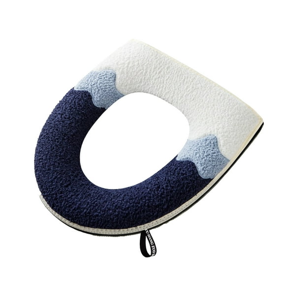 YFTDEF Toilet Seat Cover, Durable Polyester Material, Soft & Comfortable, Easy to Clean, Hygienic Design, Convenient Installation, Suitable for Bathroom Decor