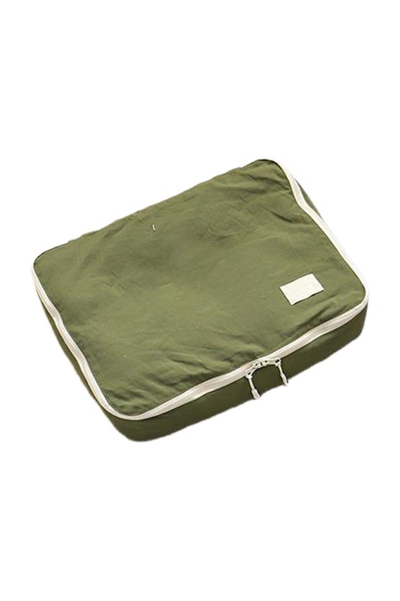 Travel Organizer Bags, Luggage Packing Cubes, Multi-Size Storage Pouches for Clothes, Perfect for Travel, Home Organization, Camping and More, Green C