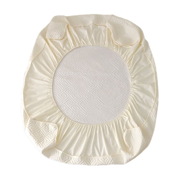 YFTDEF Waterproof Mattress Protector, Thickened Cotton, Breathable Fabric, Easy Care, Ideal for Home Bedding, Protects Against Spills, Comfortable Sleep Environment