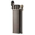 thumbnail image 1 of YFTDEF Windproof Torch Lighter, Adjustable Flame Lighter, Alloy Body with Continuous Flame Lock, for BBQ, Kitchen, Candle Lighting, Camping, and Outdoor Use, Gas Not Included（Black), 1 of 3