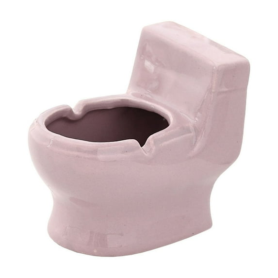 YFTDEY Ceramic Ashtray, Decorative Bathroom Accessory, Art Decoration, Hygienic Solution for Cigarettes, Easy to Clean, Ideal for Living Room, Office, Car