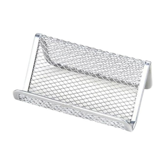 YFTDEY Desktop Wire Name Card Holder, Office Supplies Organizer, Small Item Desk Storage, Perfect for Business Cards, Ideal for Home Office, Professional Workspace