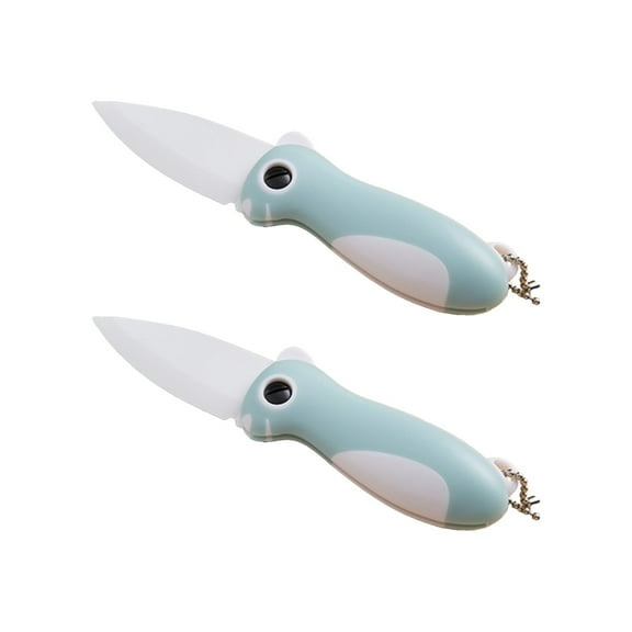 YFTDEY Foldable Ceramic Knife, Ergonomic Handle, Easy Storage, Ideal for Slicing and Peeling Vegetables, Convenient for Kitchen Use, Perfect for Cooking Enthusiasts
