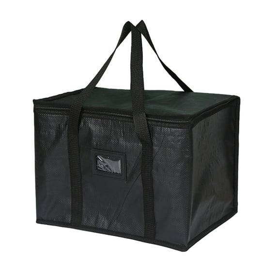 YFTDEY Insulated Grocery Bags, Reusable Folding Lunch Bag, Large Food Carrier, Ideal for Catering, Picnics, Parties, Keeps Food Hot or Cold, Convenient Storage Solution