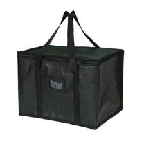 YFTDEY Insulated Grocery Bags, Reusable Folding Lunch Bag, Large Food Carrier, Ideal for Catering, Picnics, Parties, Keeps Food Hot or Cold, Convenient Storage Solution
