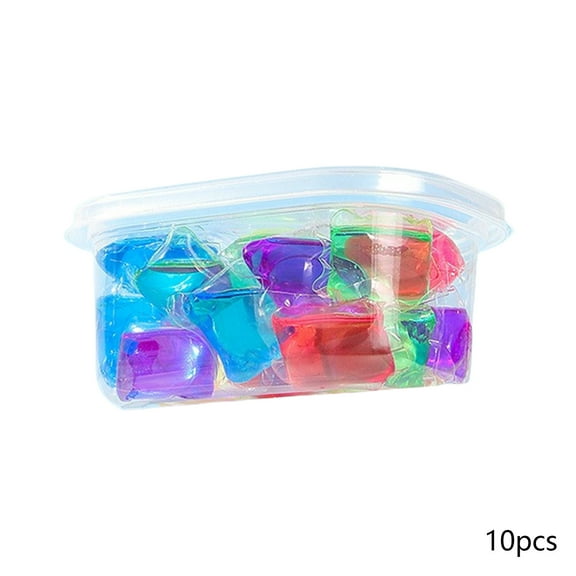 YFTDEY Laundry Pods Pack of 10, Convenient Wash Detergent, High Efficiency Laundry, Stain Removal, Suitable for Everyday Use, Easy to Use for Clean Clothes, Ideal Home Solution