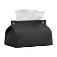 thumbnail image 1 of YFTDEY Leather Tissue Box, Pull-Out Design, Elegant Desktop Organizer, Multi-Functional for Home Use, Suitable for Living Room, Bedroom, Travel Tissue Storage, 1 of 4