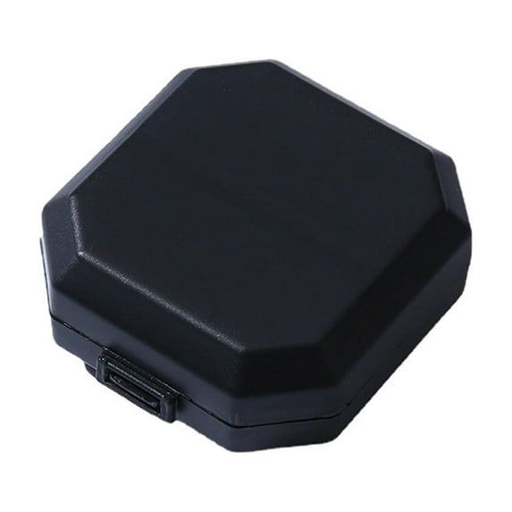 YFTDEY Portable Medicine Organizer Box, Plastic Pill Storage Case, Compact Travel Medication Holder, Perfect for Home, Office, or Vacation Use, Ideal for Seniors and Daily Medication Management