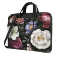thumbnail image 1 of YFYANG 13 inch Universal Laptop Bag Oxford Cloth Laptop Sleeve, Multi-functional Colorful Vintage Floral Patterns Notebook Computer Messenger Bag Handbag, 1 of 8