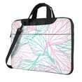 thumbnail image 1 of YFYANG 13 inch Universal Laptop Bag Oxford Cloth Laptop Sleeve, Multi-functional Line Art Leaf Notebook Computer Messenger Bag Handbag, 1 of 8