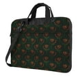 thumbnail image 1 of YFYANG 13 inch Universal Laptop Bag Oxford Cloth Laptop Sleeve, Multi-functional Orange Line Rose Texture Notebook Computer Messenger Bag Handbag, 1 of 8