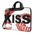 thumbnail image 1 of YFYANG 13 inch Universal Laptop Bag Oxford Cloth Laptop Sleeve, Multi-functional Romantic Red Lip Kiss Notebook Computer Messenger Bag Handbag, 1 of 8