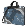 thumbnail image 1 of YFYANG 13 inch Universal Laptop Bag Oxford Cloth Laptop Sleeve, Multi-functional Abstract Flower Geometric Lines Notebook Computer Messenger Bag Handbag, 1 of 8