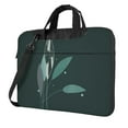 thumbnail image 1 of YFYANG 14 inch Universal Laptop Bag Oxford Cloth Laptop Sleeve, Multi-functional Green Bohemian Plants Notebook Computer Messenger Bag Handbag, 1 of 8