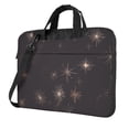 thumbnail image 1 of YFYANG 14 inch Universal Laptop Bag Oxford Cloth Laptop Sleeve, Multi-functional Abstract Retro Starry Night Texture Pattern Notebook Computer Messenger Bag Handbag, 1 of 8