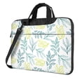 thumbnail image 1 of YFYANG 15.6 inch Universal Laptop Bag Oxford Cloth Laptop Sleeve, Multi-functional Plants Foliage Pattern Notebook Computer Messenger Bag Handbag, 1 of 8