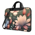 thumbnail image 1 of YFYANG 15.6 inch Universal Laptop Bag Oxford Cloth Laptop Sleeve, Multi-functional Spring Pink Floral Pattern Notebook Computer Messenger Bag Handbag, 1 of 8