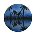 thumbnail image 1 of YFYANG 16'' Tire Cover, Tropical Palm Tree Pattern Universal Spare Wheel Covers, Dust-Proof, Water-Proof, Sun-Proof and Corrosion-Proof, 1 of 9