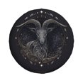 thumbnail image 1 of YFYANG 17'' Tire Cover, Capricorn Pattern Universal Spare Wheel Covers, Dust-Proof, Water-Proof, Sun-Proof and Corrosion-Proof, 1 of 9