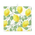 thumbnail image 1 of YFYANG Absorbent Dish Drying Mat for Kitchen, Reusable Fruit Lemon Art Pattern Microfiber Dish Mat, 16 x 18 inch, 1 of 9