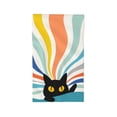 thumbnail image 1 of YFYANG Absorbent Towel, Soft Skin-Friendly Funny Cartoon Cat Washcloth Bath Towel, Suitable for All Skin, 27.5 x 16-inch, 1 of 7