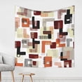 thumbnail image 1 of YFYANG Abstract Geometric Line Texture Tapestry, Bedroom Dormitory Living Room Decoration Tapestrys Wall Hanging , 59 x 59 in, 1 of 9