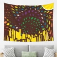 thumbnail image 1 of YFYANG Abstract Moonlight Tapestry, Bedroom Dormitory Living Room Decoration Tapestrys Wall Hanging , 80 x 60 in, 1 of 8