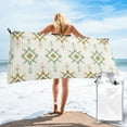 thumbnail image 1 of YFYANG Adult Microfiber Quick Dry Bath Towels, Vintage Paisley Pattern Beach Towel, Home Camping Travel Essentials, 27.5" x 55", 1 of 9