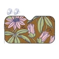 thumbnail image 1 of YFYANG Front Windshield Sun Shade, Floral Art Patterns Foldable Car Visor for Cars, Trucks, SUVs, Small, 1 of 9