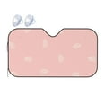 thumbnail image 1 of YFYANG Front Windshield Sun Shade, Pastel Leaf Pattern Foldable Car Visor for Cars, Trucks, SUVs, Medium, 1 of 9