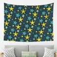 thumbnail image 1 of YFYANG Green Vintage Star Doodle Tapestry, Bedroom Dormitory Living Room Decoration Tapestrys Wall Hanging , 80 x 60 in, 1 of 8