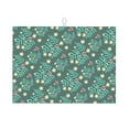 thumbnail image 1 of YFYANG Microfiber Dish Drying Mat for Kitchen, Reusable Green Plant Texture Large Dish Mat, 18" x 24", 1 of 9