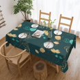thumbnail image 1 of YFYANG Rectangular Polyester Table Cloth Green Vintage Flowers Table Cover for Indoor Outdoor Kitchen Restaurant Table Decoration Tablecloths，54" X 72", 1 of 9