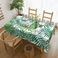 thumbnail image 1 of YFYANG Rectangular Polyester Table Cloth Tropical Plant Patterns Table Cover for Indoor Outdoor Kitchen Restaurant Table Decoration Tablecloths，54" X 72", 1 of 9