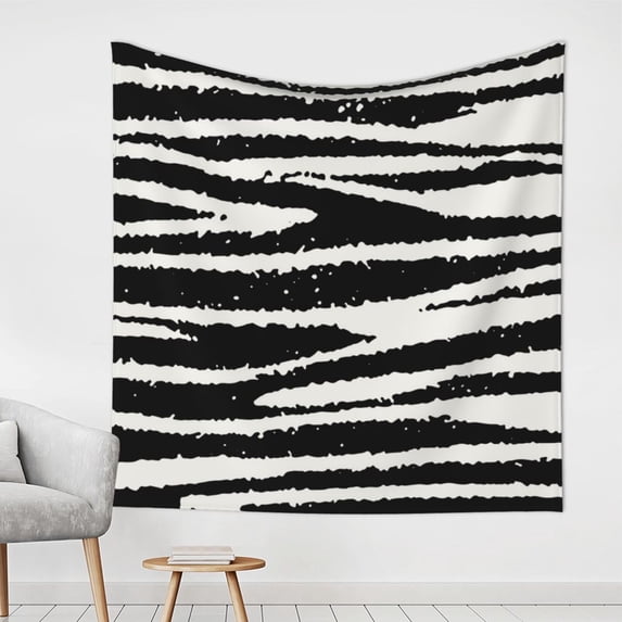 YFYANG Retro Abstract Stripes Tapestry, Bedroom Dormitory Living Room Decoration Tapestrys Wall Hanging , 59 x 59 in