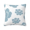 thumbnail image 1 of YFYANG Square Decorative Throw Pillow Case (Without Pillow Insert), Abstract Floral Patterns Bedroom Sofa Car Cushion Cover, 22"x22", 1 of 9