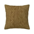 thumbnail image 1 of YFYANG Square Decorative Throw Pillow Case (Without Pillow Insert), Brown Abstract Art Bedroom Sofa Car Cushion Cover, 20"x20", 1 of 9
