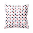thumbnail image 1 of YFYANG Square Decorative Throw Pillow Case (Without Pillow Insert), Star Pattern Bedroom Sofa Car Cushion Cover, 24"x24", 1 of 9