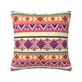 thumbnail image 1 of YFYANG Square Decorative Throw Pillow Case (Without Pillow Insert), Vintage Decorative Stripes Bedroom Sofa Car Cushion Cover, 22"x22", 1 of 9