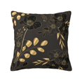 thumbnail image 1 of YFYANG Square Decorative Throw Pillow Case (Without Pillow Insert), Vintage Geometric Floral Bedroom Sofa Car Cushion Cover, 26"x26", 1 of 9