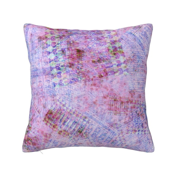 YFYANG Square Decorative Throw Pillow Case (Without Pillow Insert), Vintage Mauve Texture Bedroom Sofa Car Cushion Cover, 22"x22"