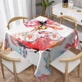 thumbnail image 1 of YFYANG Square Polyester Table Cloth, 54" x 54" Reusable Table Cover Kitchen Dining Room Vintage Watercolor Butterfly Doodle Decorative Tablecloths for Tables of 2-4 People, 1 of 8