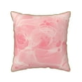 thumbnail image 1 of YFYANG Square Velvet Decorative Throw Pillow, 20"x20" Pink Watercolor Abstract Texture Pattern Sofa Bed Cushion Pillows, 1 of 7