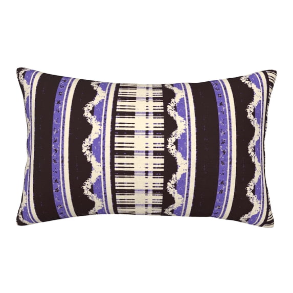 YFYANG Super Soft Rectangular Plush Cushion Cover (Without Pillow Insert), Abstract Art Deco Comfort and Non-Pilling Hidden Zip Bedroom Sofa Pillowcases, 20"x30"