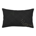 thumbnail image 1 of YFYANG Super Soft Rectangular Plush Cushion Cover (Without Pillow Insert), Air Bubble Fish Graffiti Comfort and Non-Pilling Hidden Zip Bedroom Sofa Pillowcases, 16"x24", 1 of 9