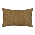 thumbnail image 1 of YFYANG Super Soft Rectangular Plush Cushion Cover (Without Pillow Insert), Brown Abstract Art Comfort and Non-Pilling Hidden Zip Bedroom Sofa Pillowcases, 20"x30", 1 of 9