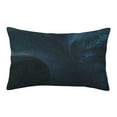 thumbnail image 1 of YFYANG Super Soft Rectangular Plush Cushion Cover (Without Pillow Insert), Mysterious Cosmic Black Hole Comfort and Non-Pilling Hidden Zip Bedroom Sofa Pillowcases, 20"x30", 1 of 9