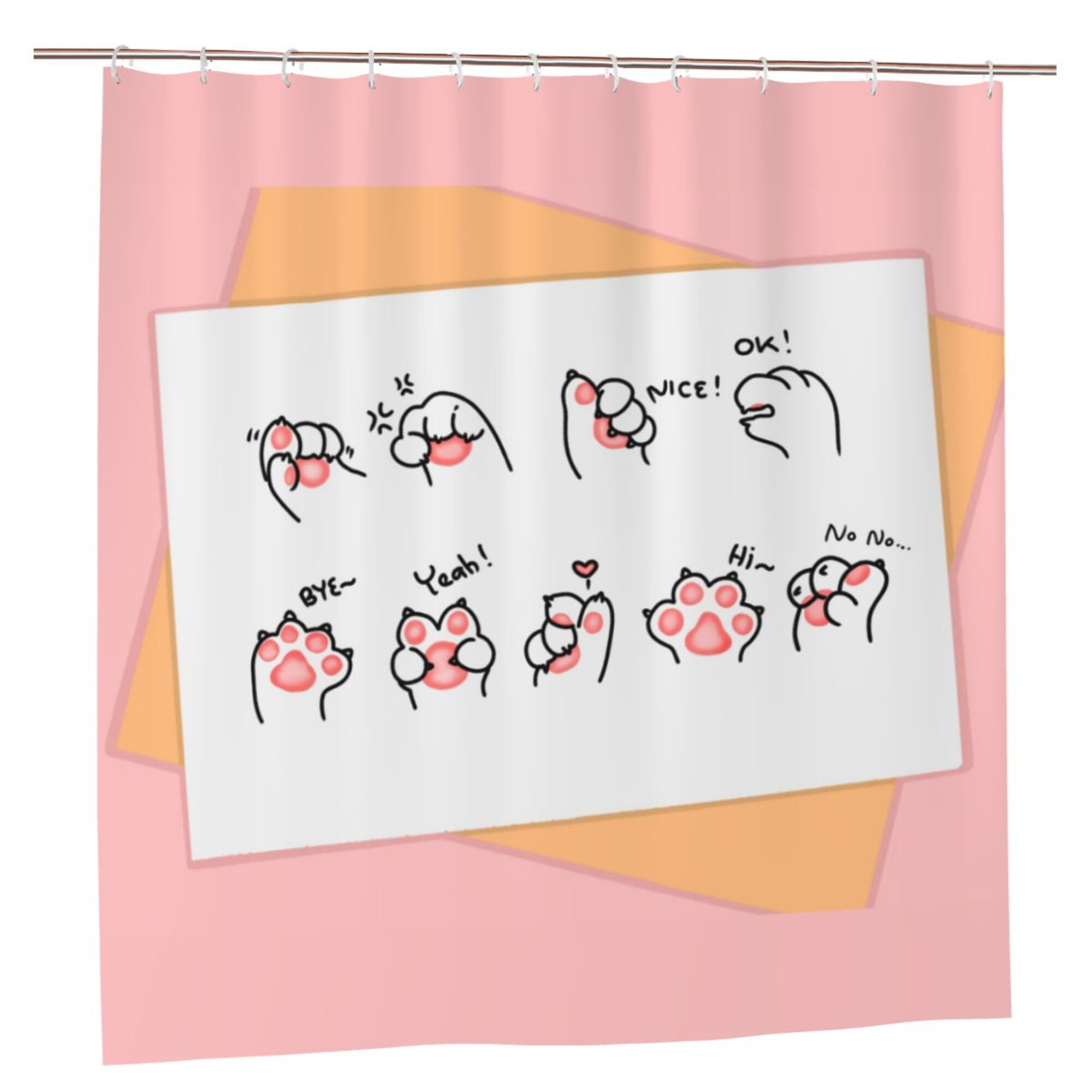 Active Paws Shower Curtain NCU0DV1848