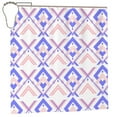 thumbnail image 1 of YFYANG Waterproof Bathroom Shower Curtain, Purple Diamond Plaid Shower Curtain Set with Hooks, Home Bathroom Tub Decor - 72 "x72", Iron Hooks, 1 of 7