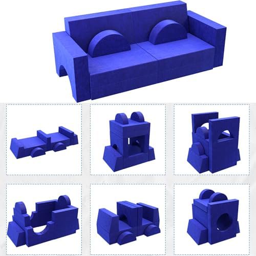 YFbiubiulife Modular Play Couch Couch Building Fort for Playroom and Bedroom Nugget Couch